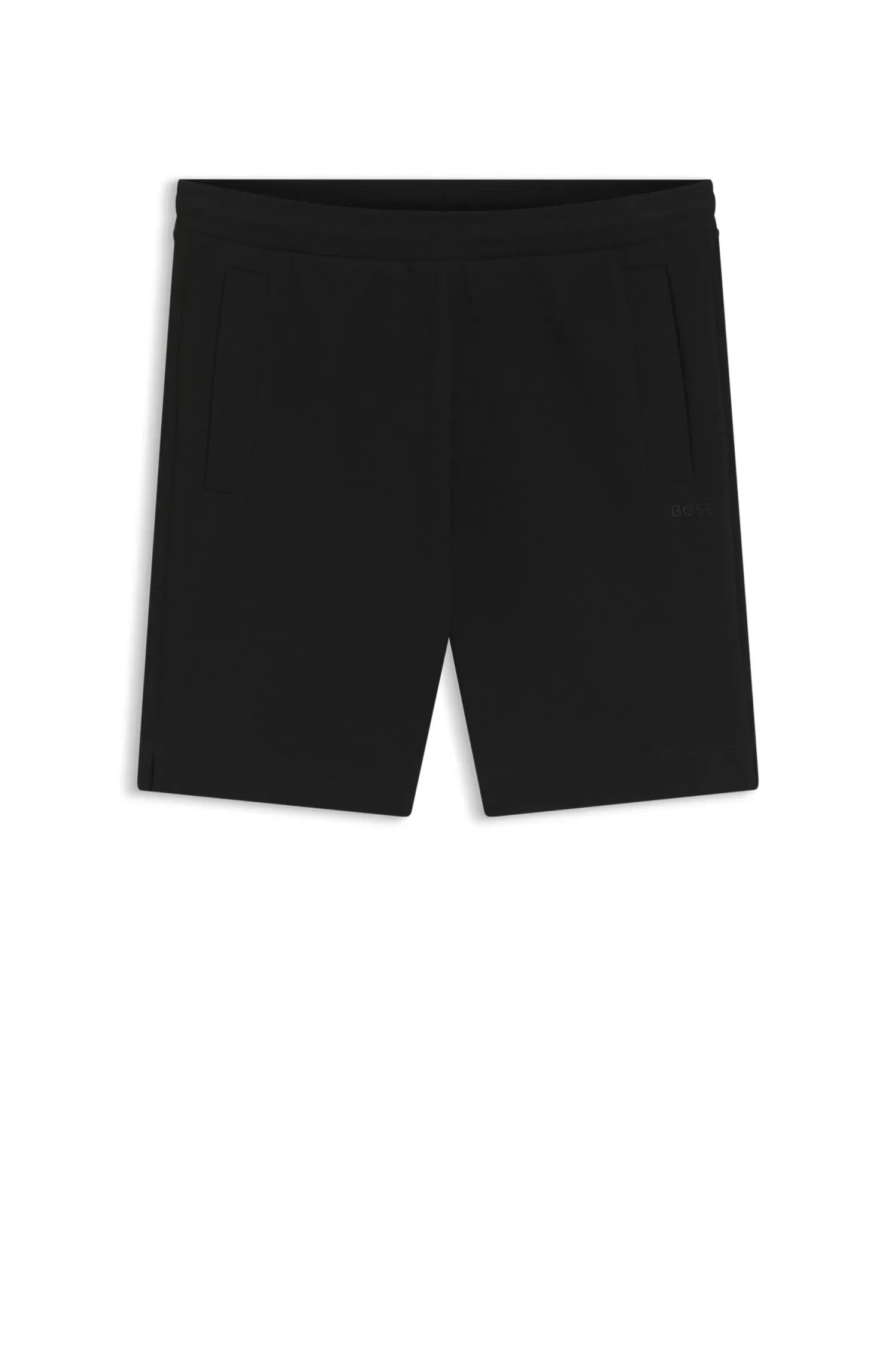 Shorts Com Logo Bordado Em Jersey De Algodão