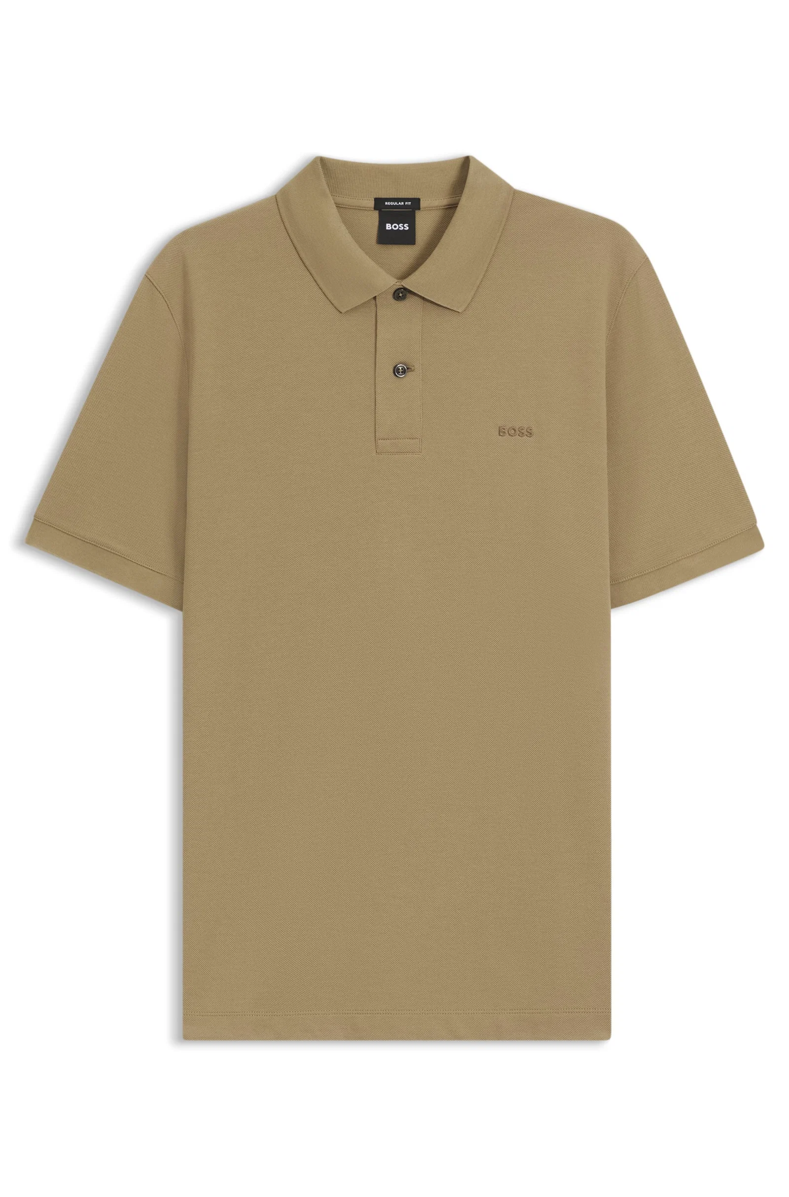 Polo Pallas Em Algodão Piqué Com Logo Bordado — imagem 1