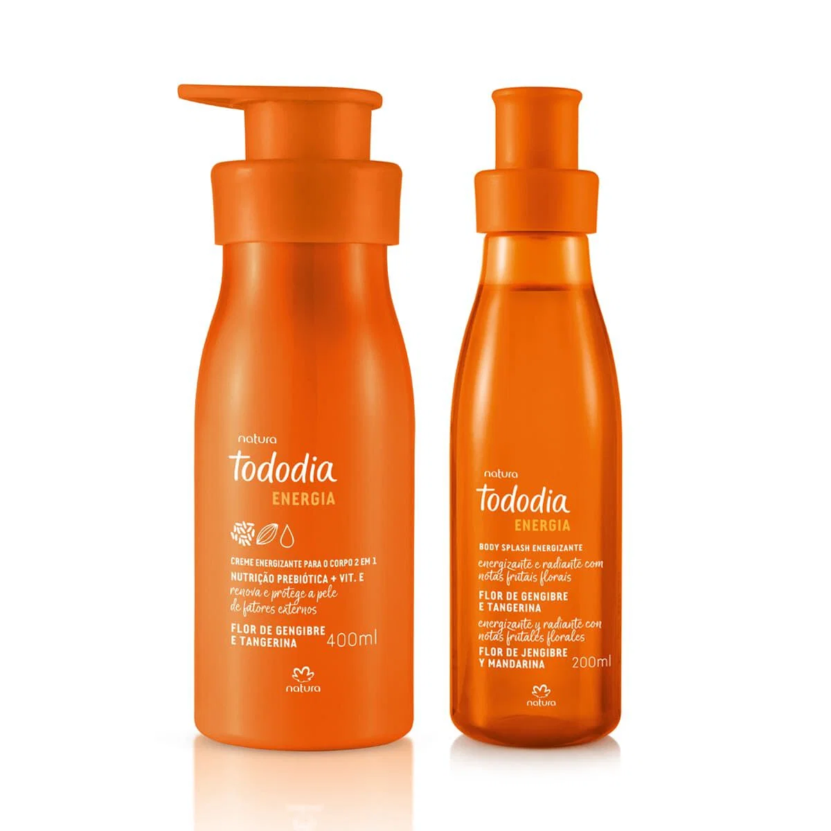 Kit Tododia Energia Flor de Gengibre e Tangerina com Body Splash — imagem 1
