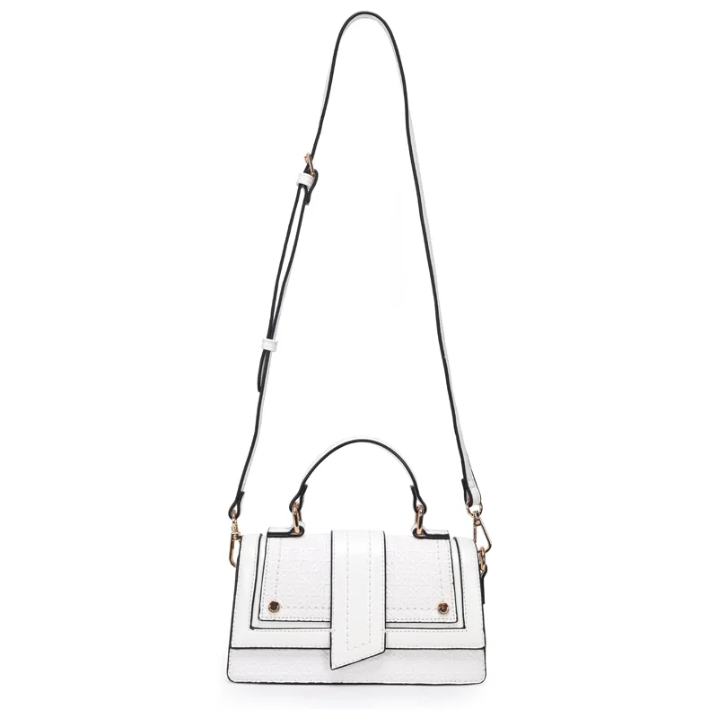 Bolsa Top Handle Pequena Textura Tresse