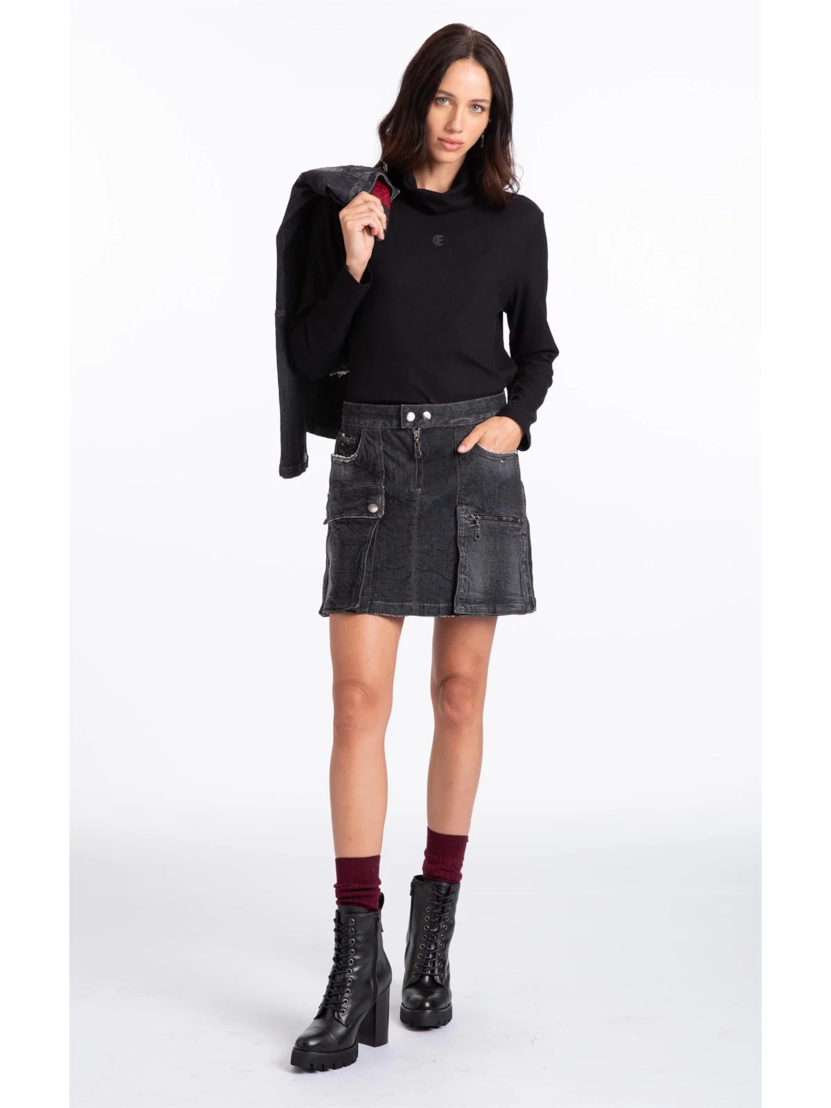 Saia Ocean Elastic Mini Lav.Black
