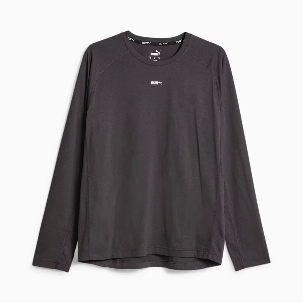 Camiseta Manga Longa para Corrida M RUN Masculina