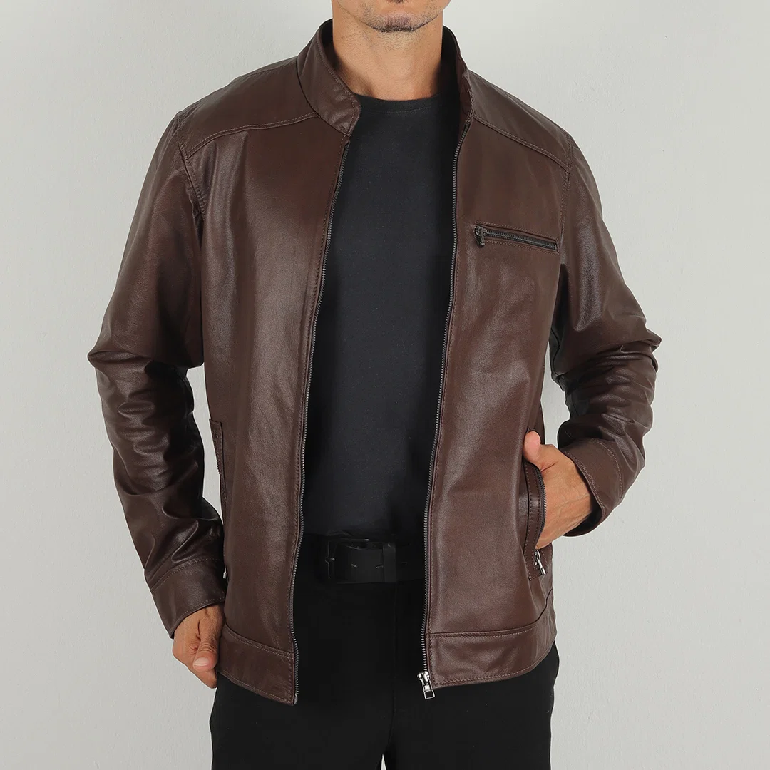 Jaqueta Masculina Gola Padre Ziperes