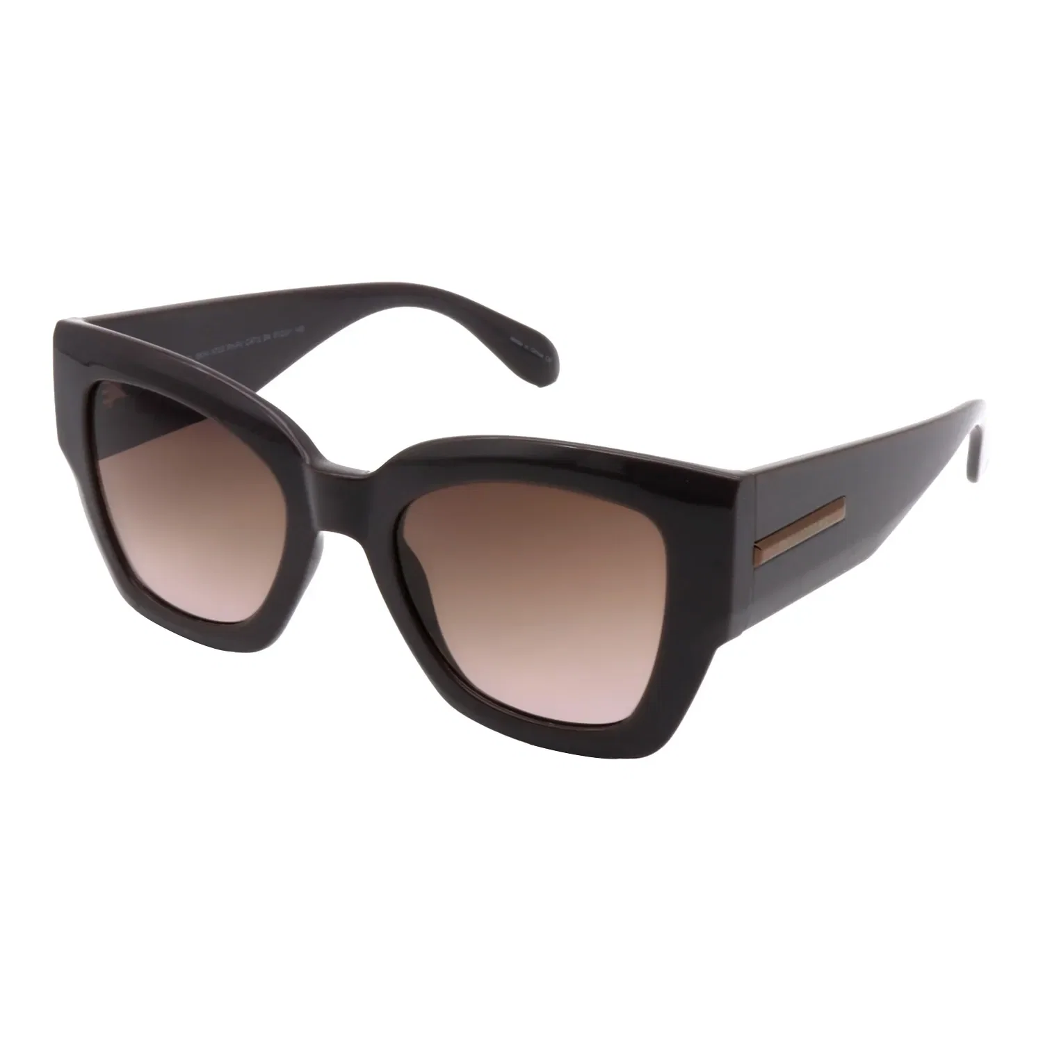 Óculos de Sol Feminino Chilli Beans Quadrado Degradê Marrom — imagem 1