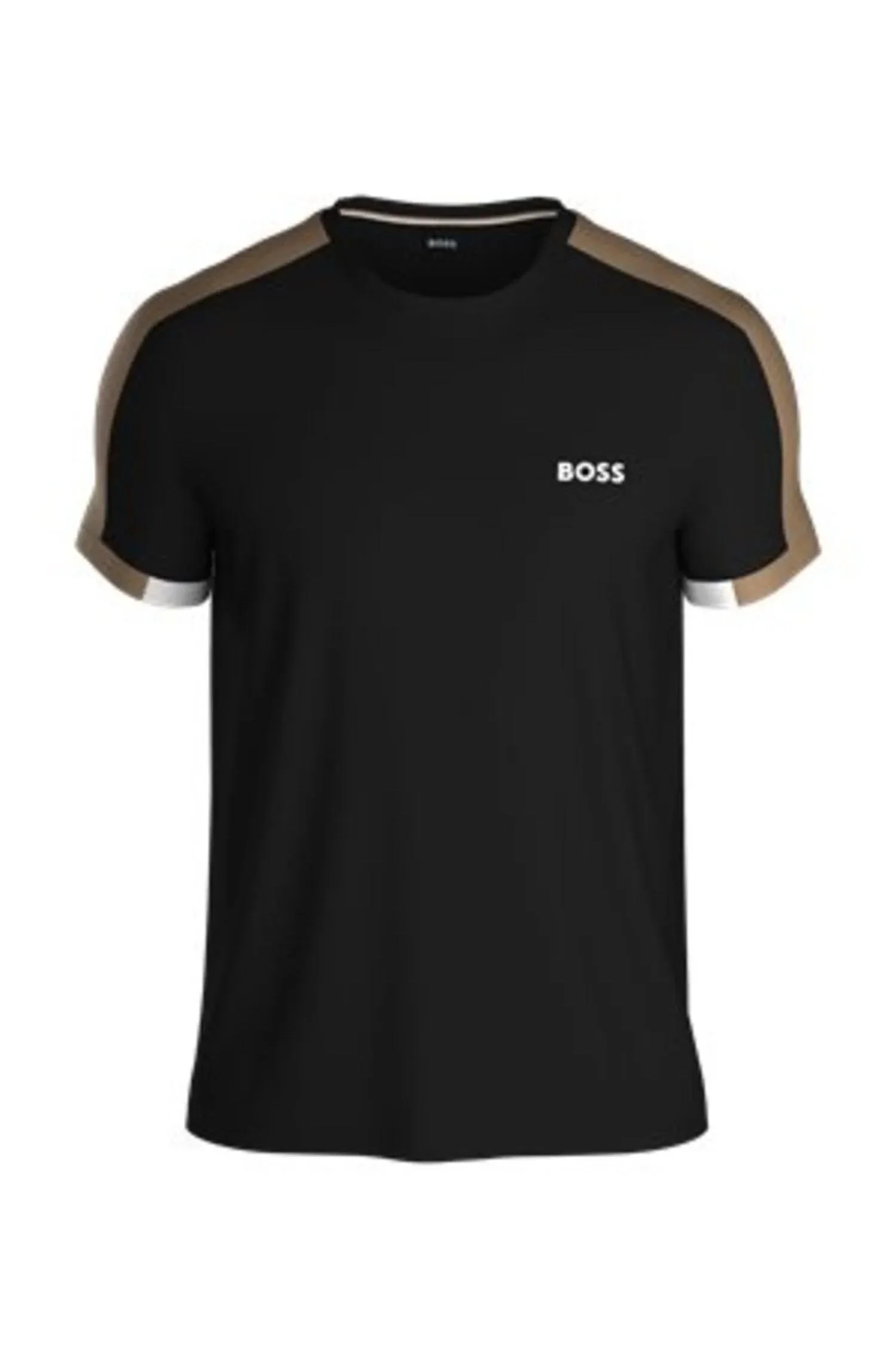 Camiseta De Pijama De Algodão Elástico