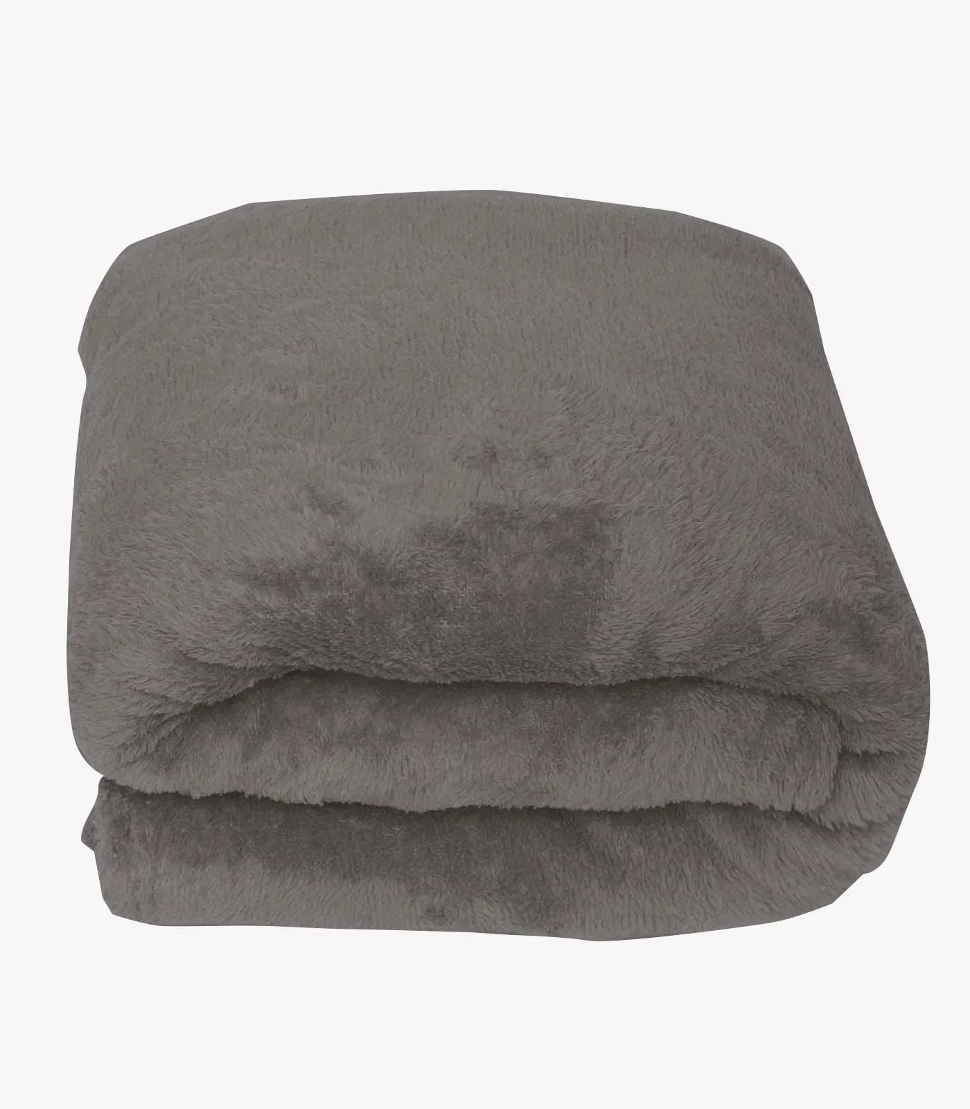 Manta De Microfibra Lisa Casal Rovitex Home Cinza — imagem 1