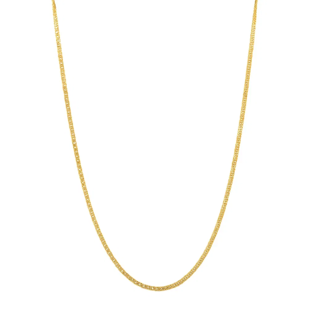 Corrente Groumet em Ouro Amarelo 18k, 50cm — imagem 1