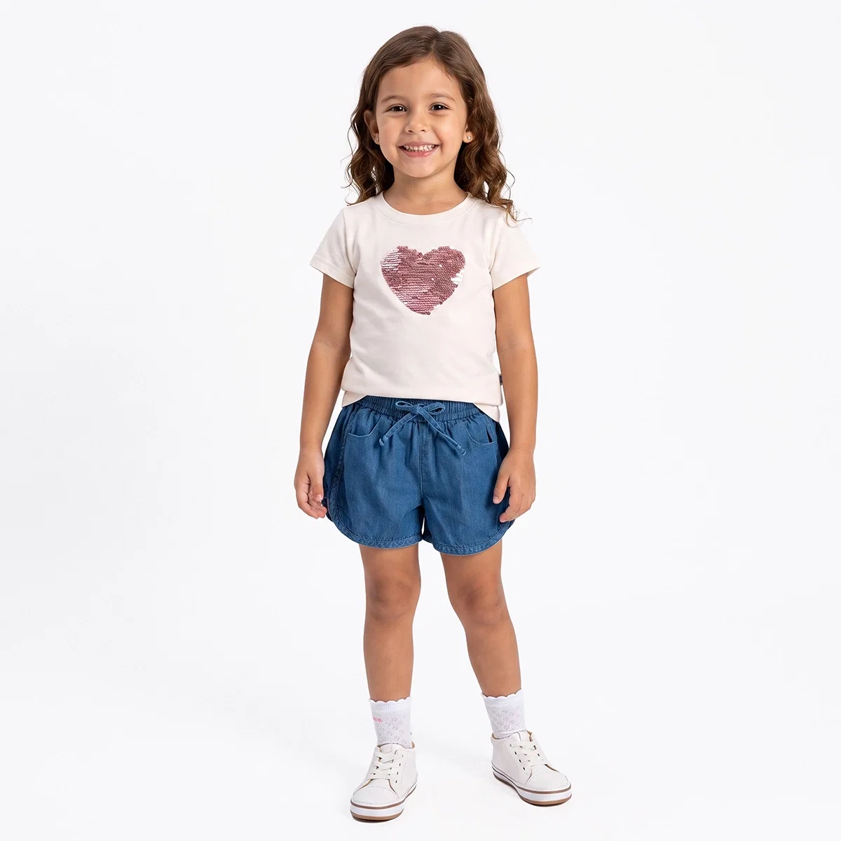 Shorts Kids Festivo Jeans Tip Top
