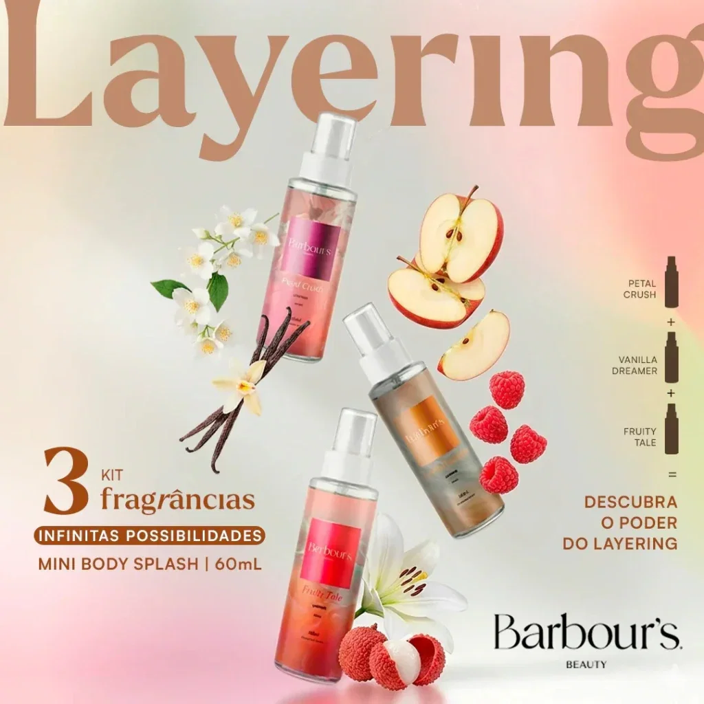 Kit Mini Body Splash Barbour's Layering