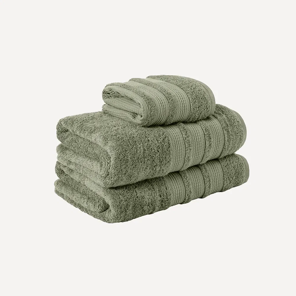 Kit 2 Toalhas Banhão e Rosto Prime Eucalipto