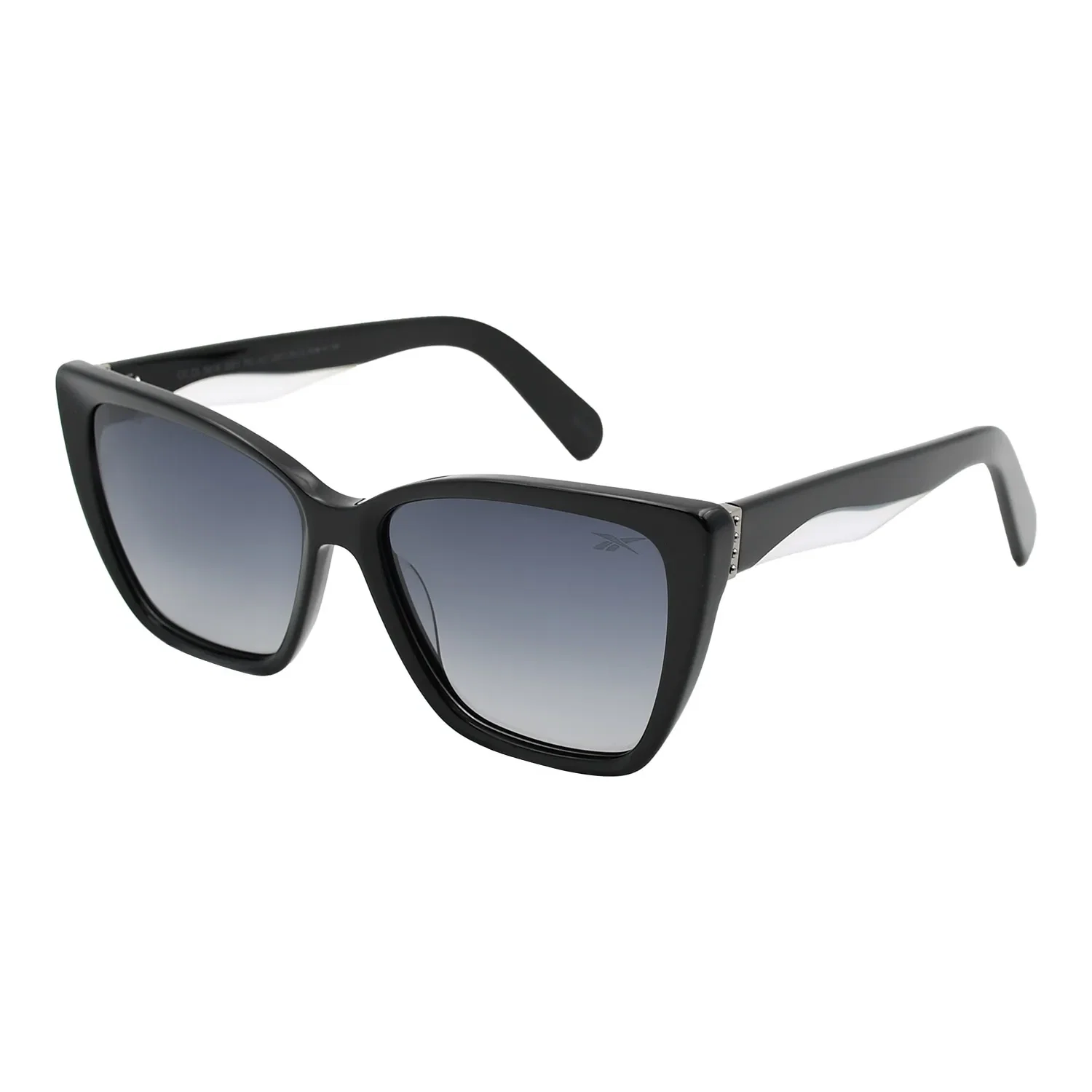Óculos de Sol Feminino Reebok Polarizado Degradê Preto — imagem 1