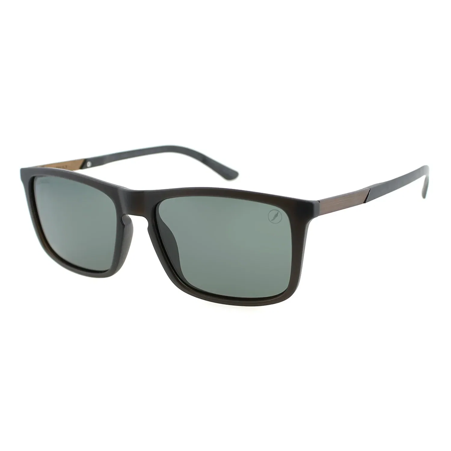 Óculos de Sol Masculino Volkswagen Quadrado Polarizado Verde — imagem 1