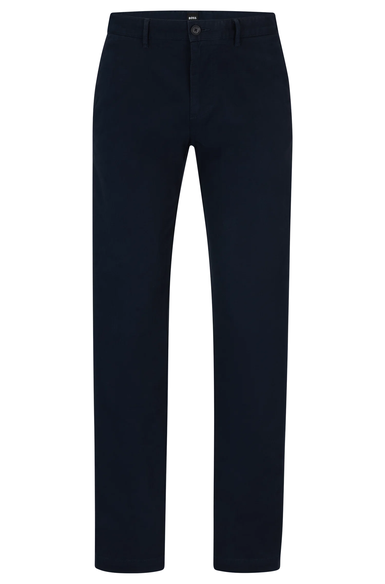 Calça Chino Regular Fit em gabardine de algodão — imagem 1