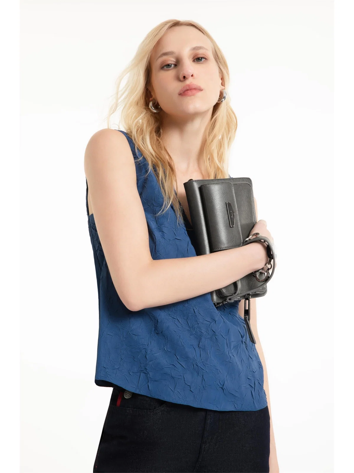 Bolsa Clutch Utilitary Ellus Grafite