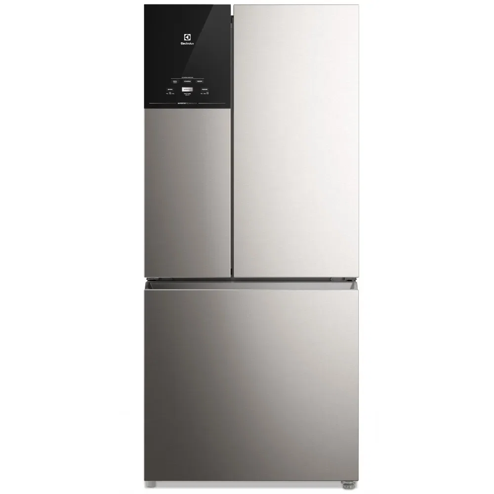 Geladeira Electrolux Frost Free 596L Efficient com AutoSense 3 Portas Cor Inox Look (IM8S) — imagem 1