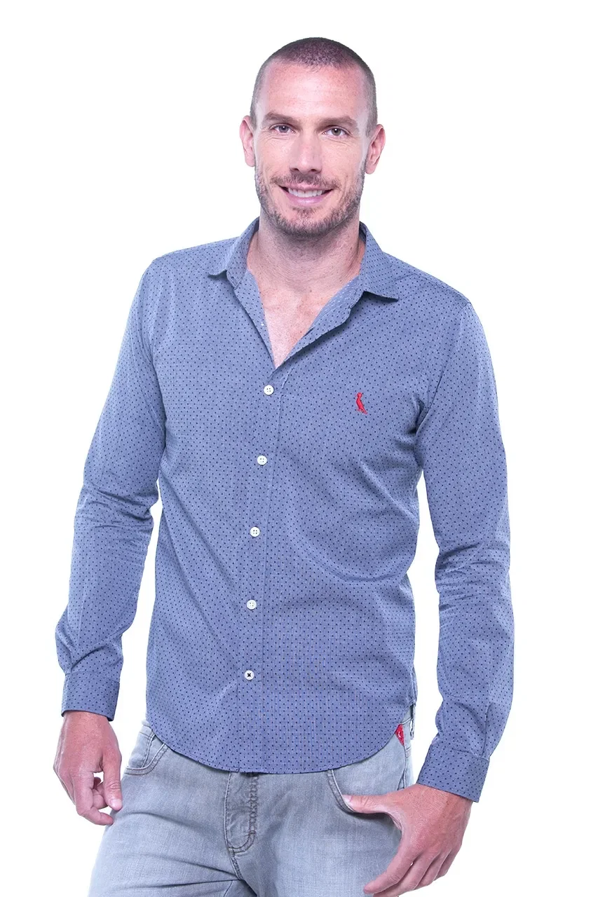 Camisa Enxuto Premium Poá
