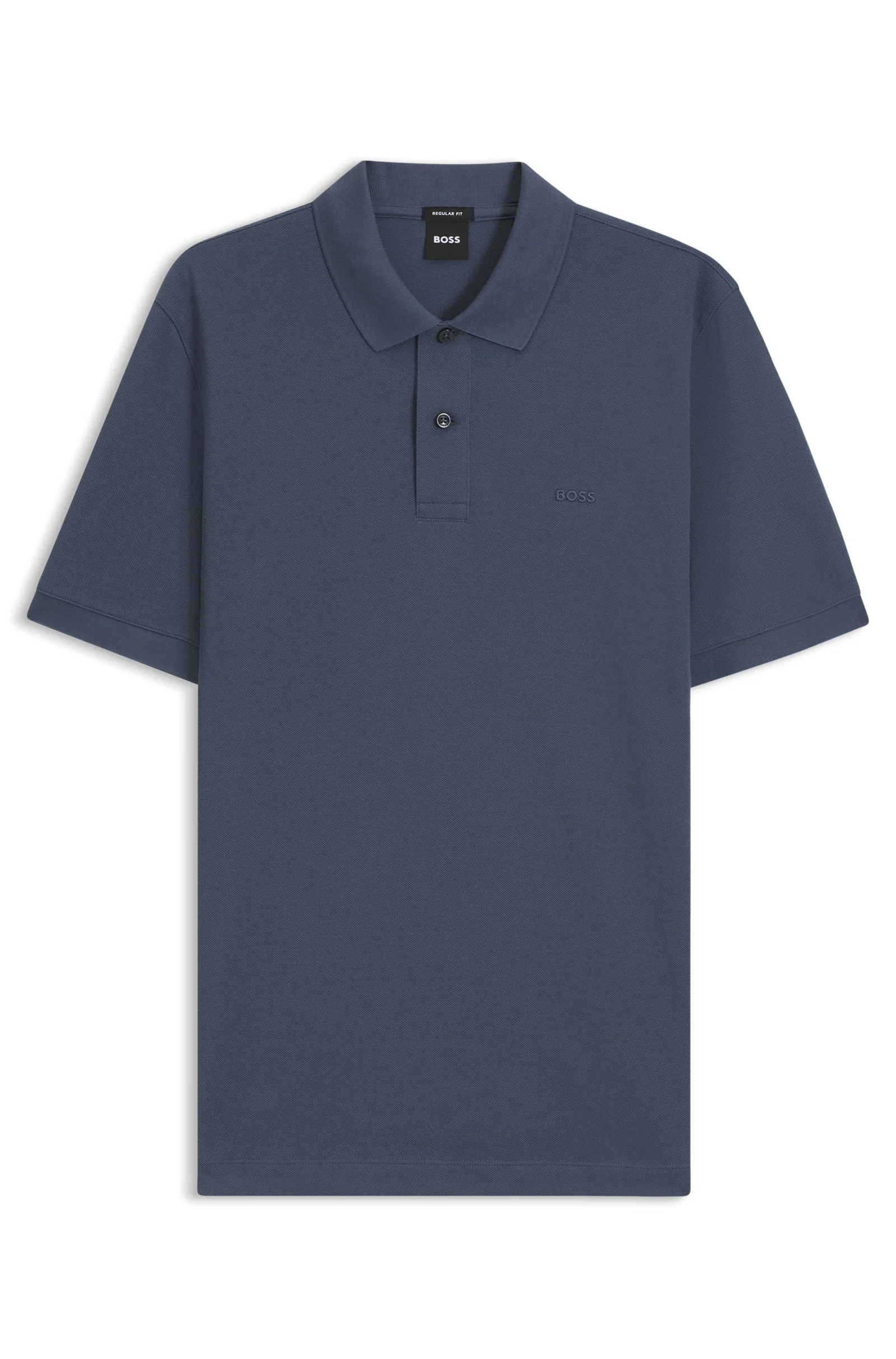 Polo Pallas Em Algodão Piqué Com Logo Bordado — imagem 1