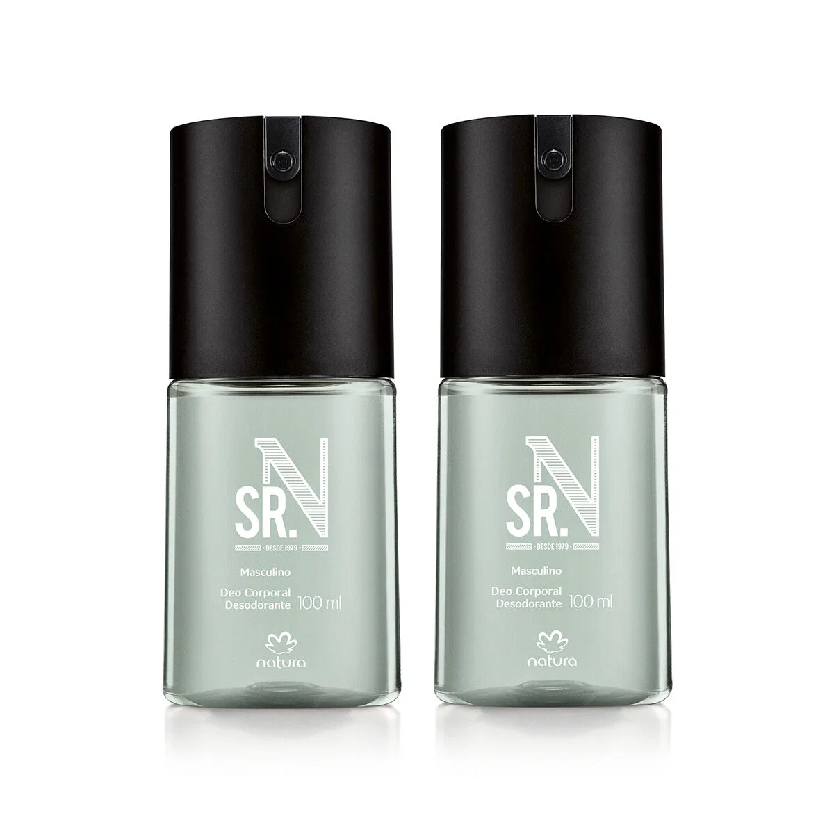 Kit Desodorante Corporal Masculino Sr. N 2 produtos de 100 ml