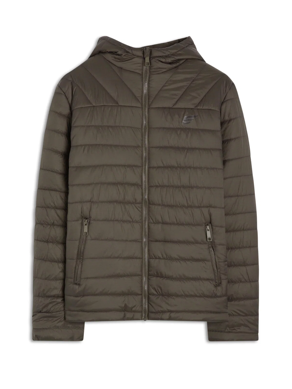 Jaqueta Nylon Light Down Dark Brown