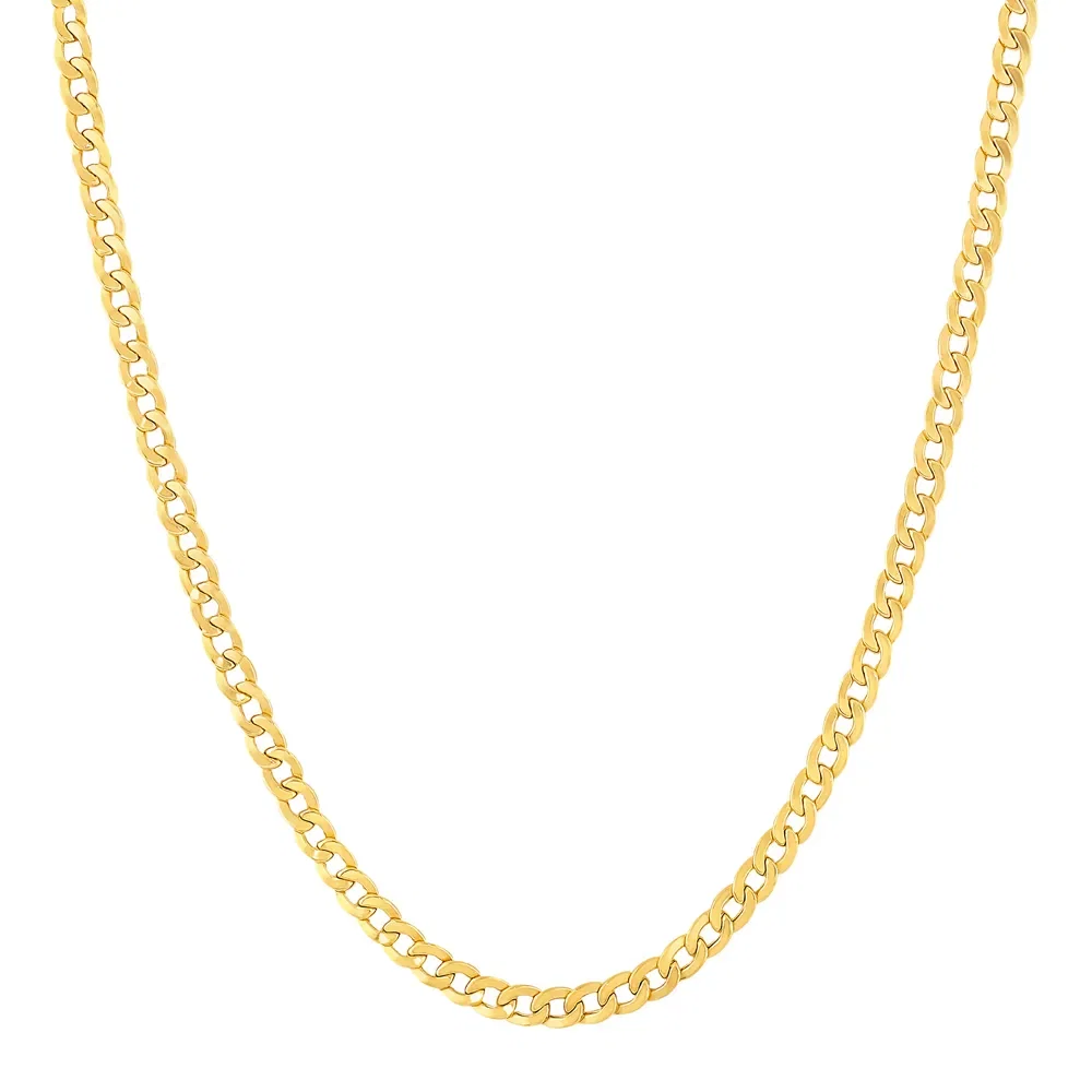 Corrente Groumet em Ouro Amarelo 18k, 40cm — imagem 1