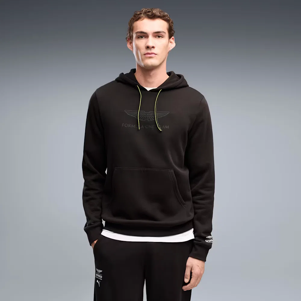 Moletom com Capuz Puma x ASTON MARTIN ARAMCO F1® TEAM Essentials Masculino