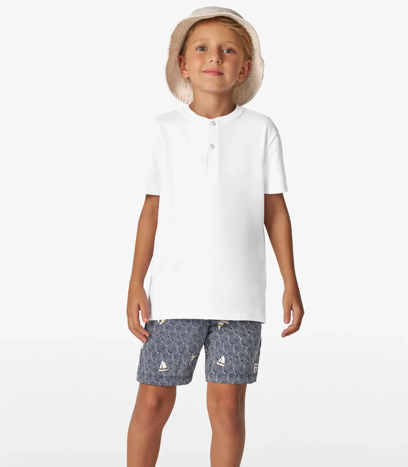 Camiseta Infantil Menino Cotton Leve Trick Nick Branco