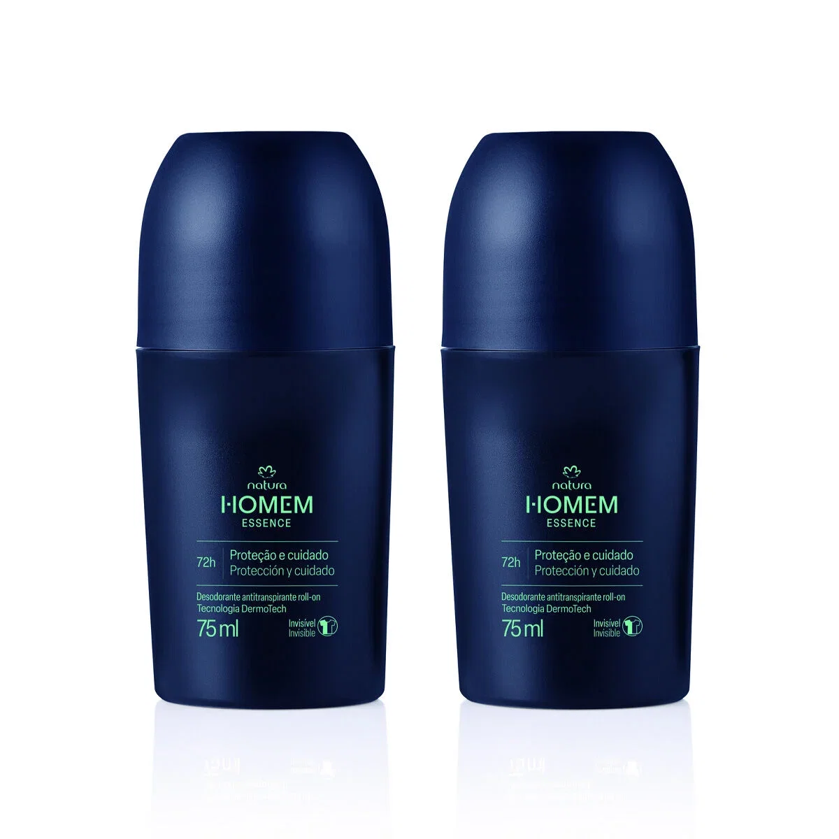 Kit Desodorante Antitranspirante Roll-On Natura Homem Essence 2 un de 75 ml