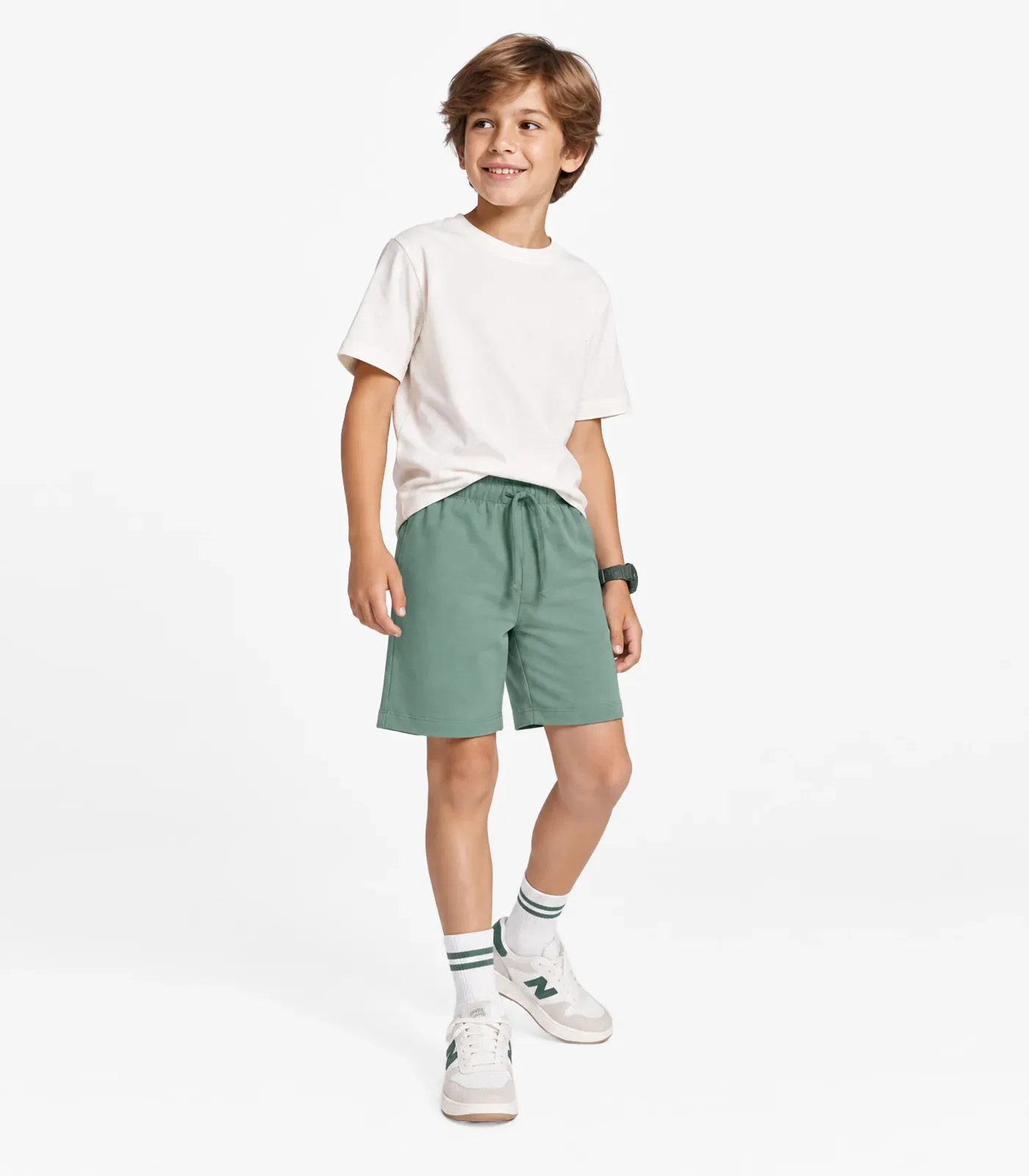 Bermuda Verão Infantil Masculina Select Verde