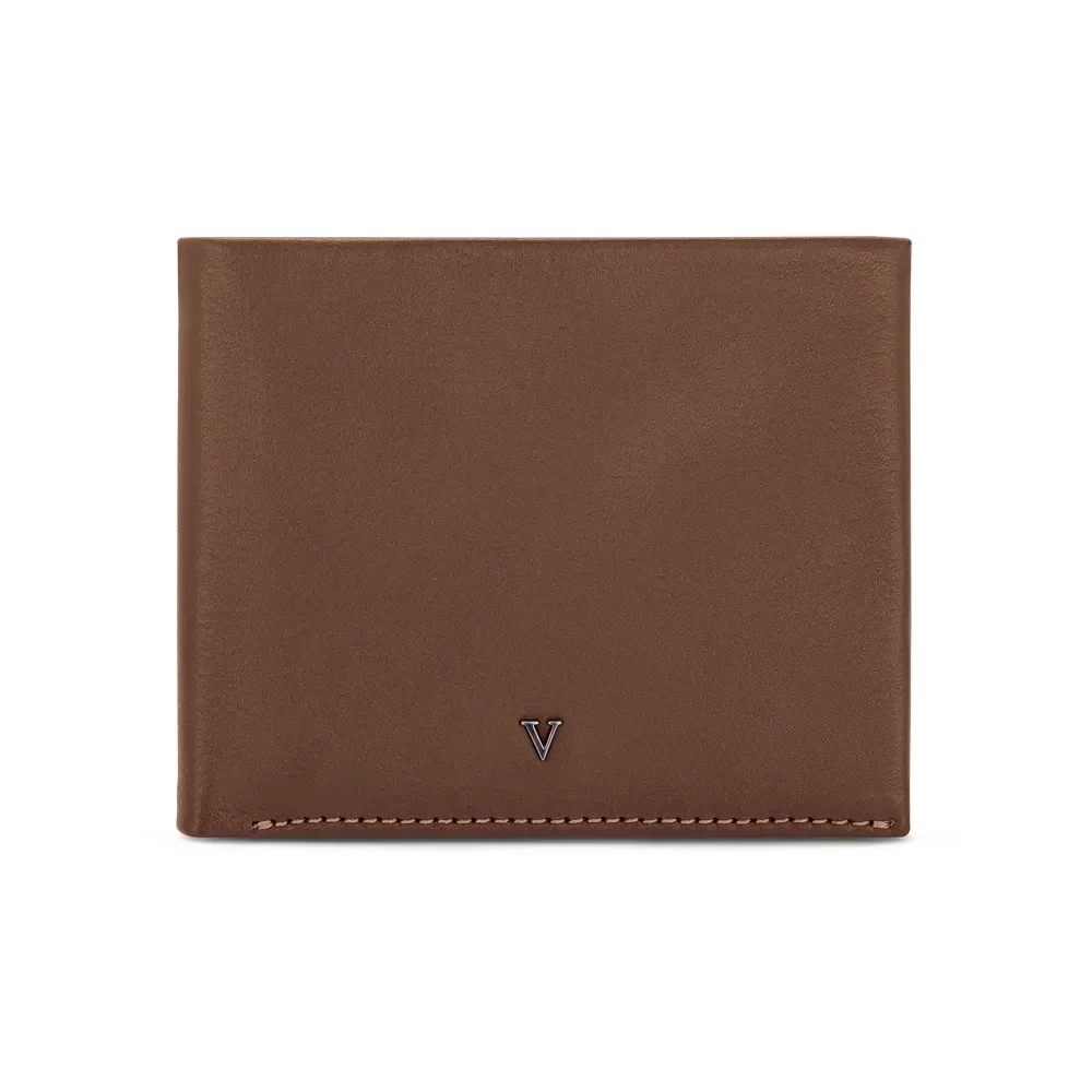 Carteira Masculina Couro Marrom — imagem 1