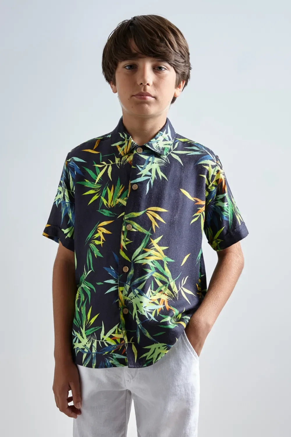 Camisa RESERVA MINI Pétalas
