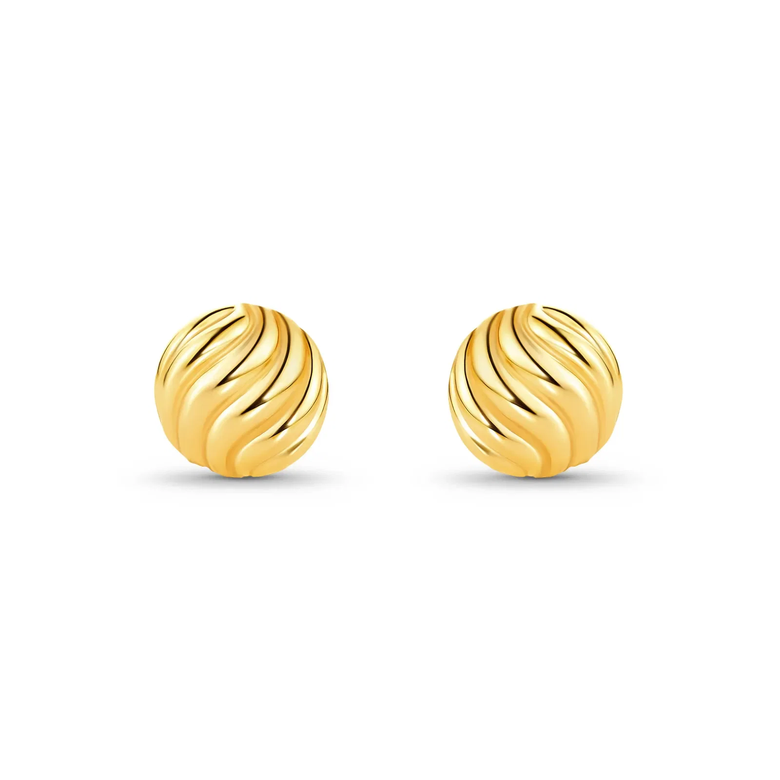 Brinco Life Ondas em Prata 925 com Banho de Ouro Amarelo 18k — imagem 1