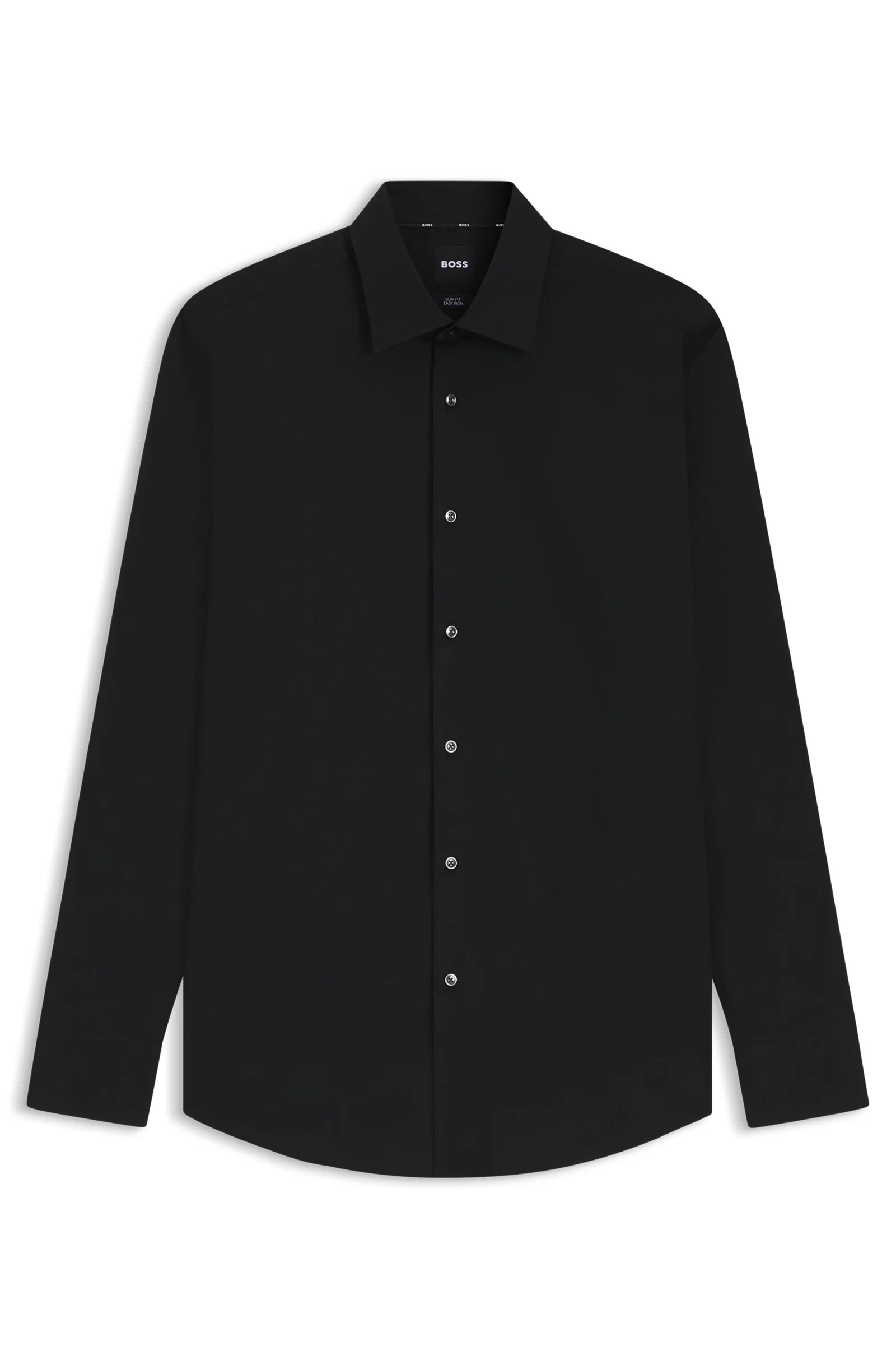 Camisa Slim Fit Em Popelina De Algodão