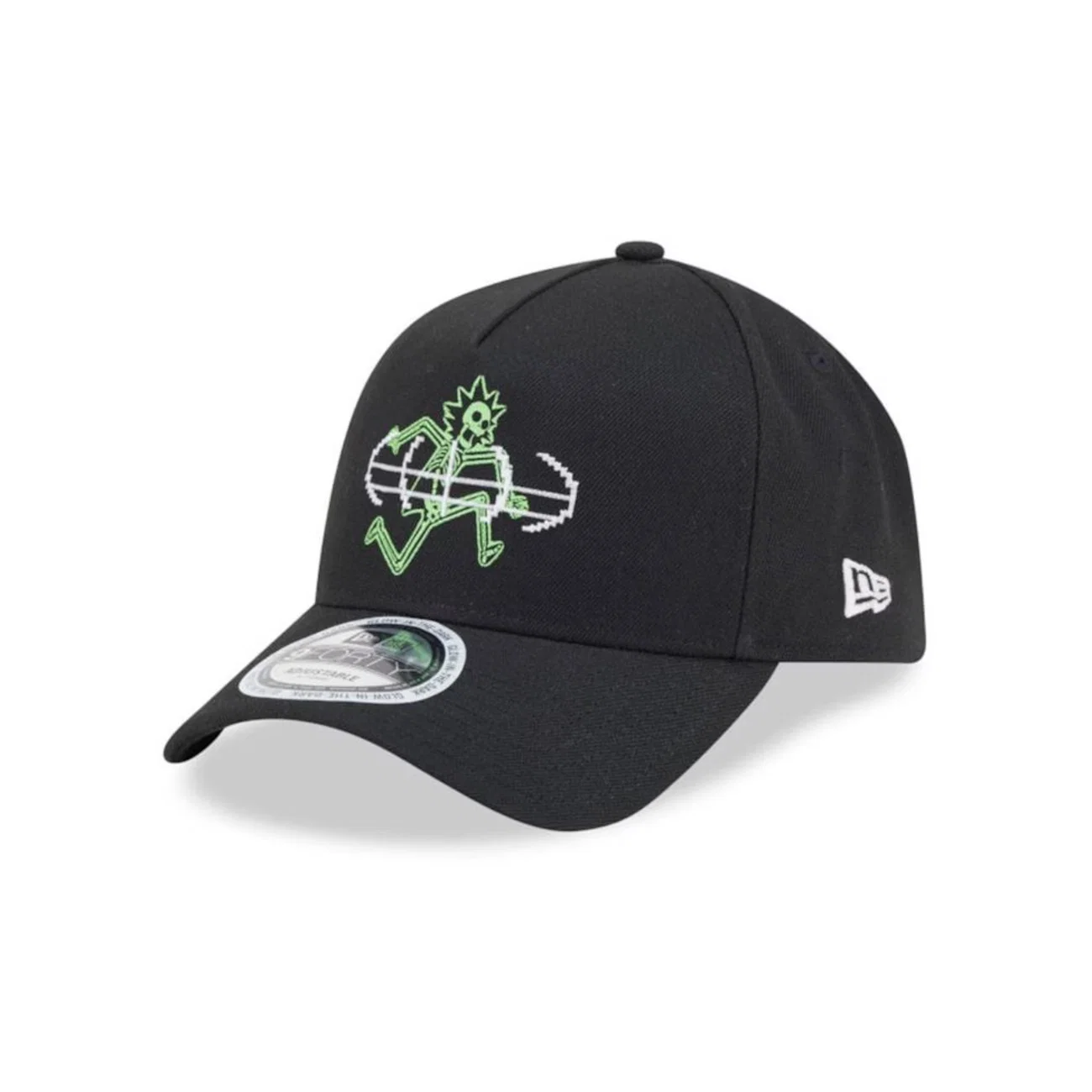 Bone New Era 9Forty A-Frame Snapback Rick And Morty Masculino