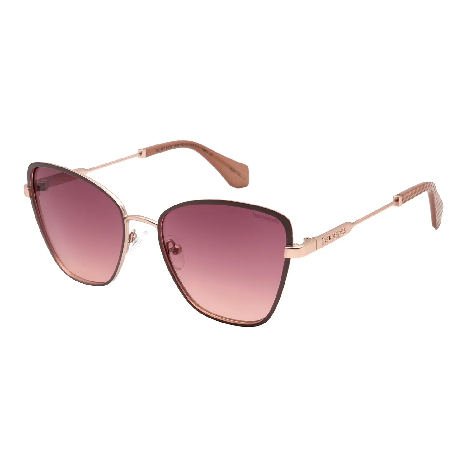 Óculos de Sol Feminino Havaianas Quadrado Roxo — imagem 1