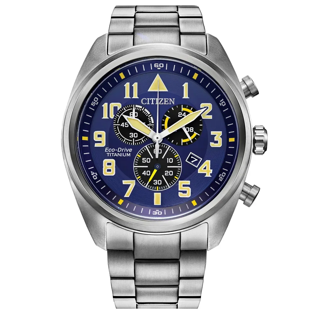 Relógio Citizen Garrison Masculino em Aço Prateado AT2480-57LN — imagem 1