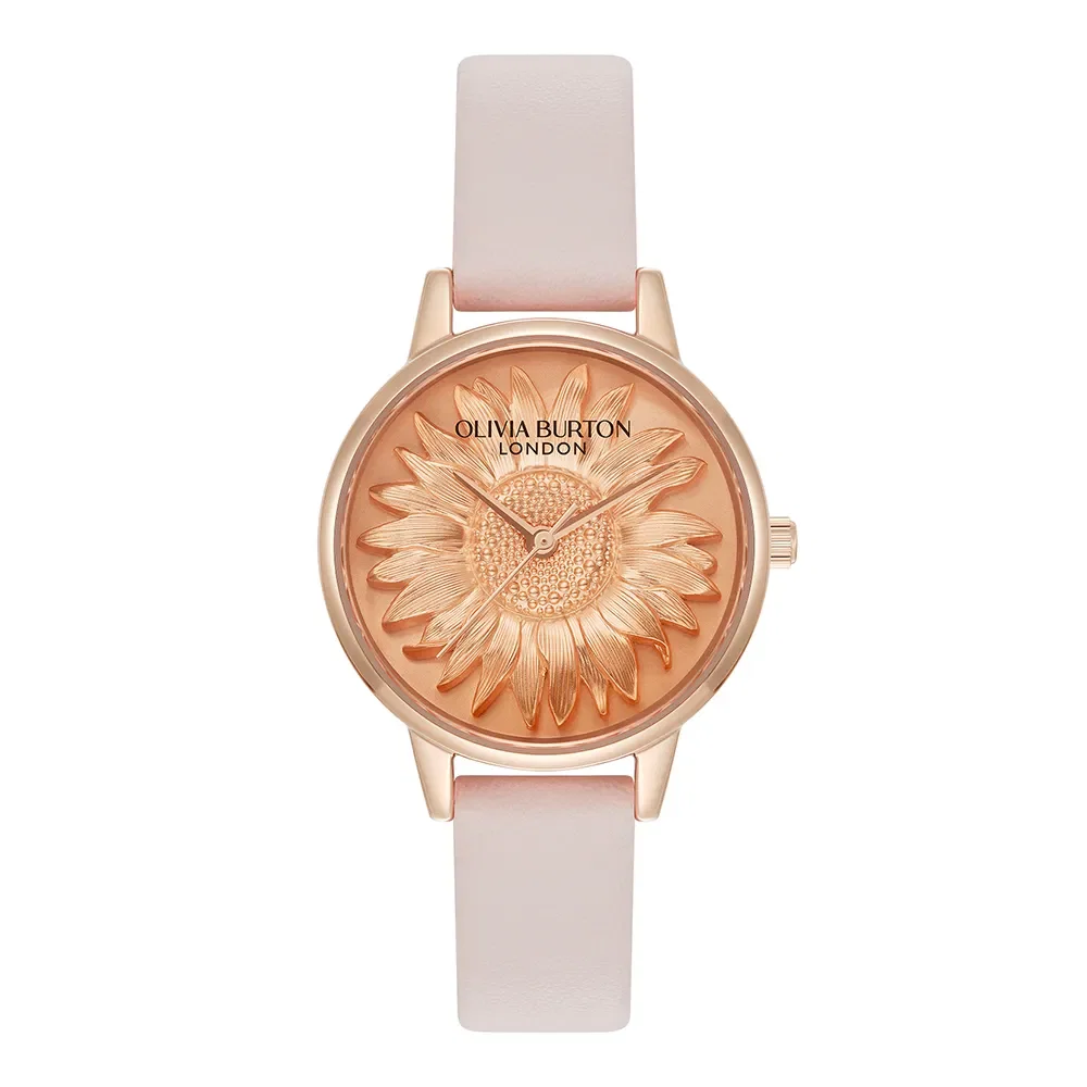 Relógio Olivia Burton Feminino Couro Rosa 24000221 — imagem 1