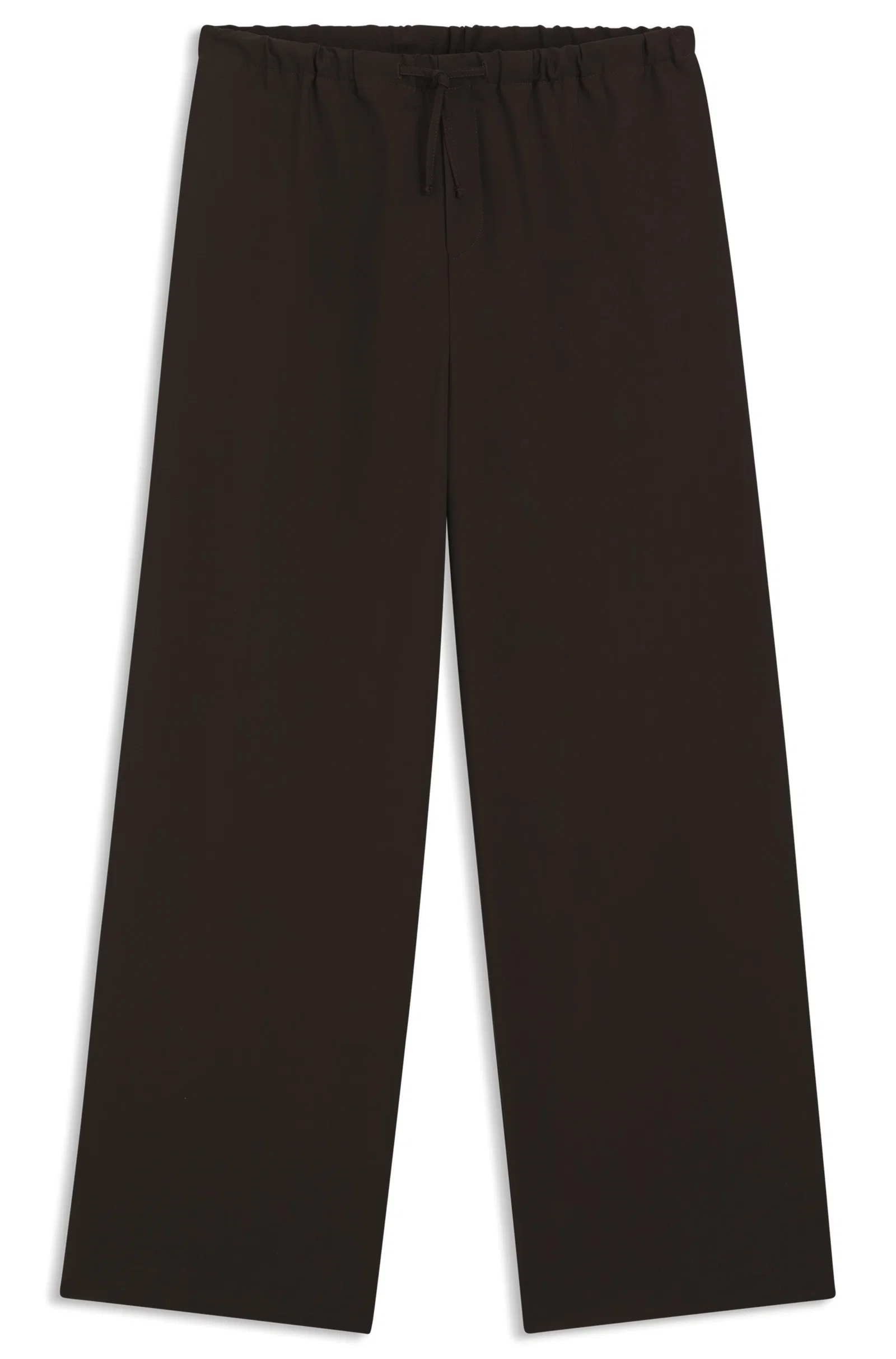 Calça BOSS By Beckham Com Cordão Em Lã Virgem — imagem 1