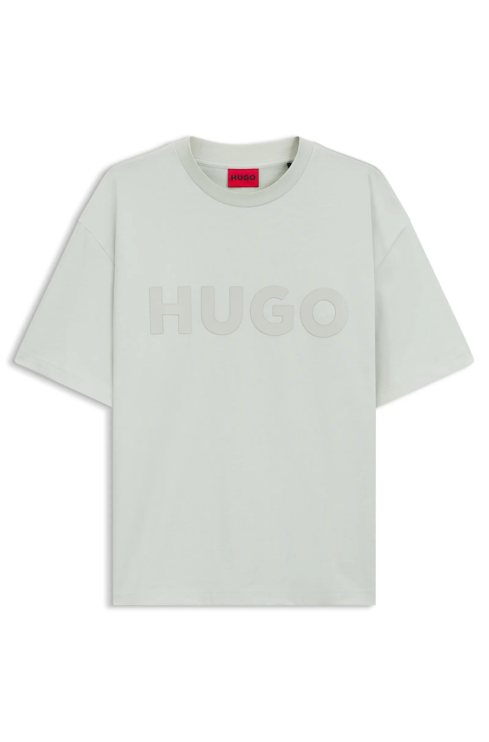 Camiseta Em Jersey De Algodão Com Logo