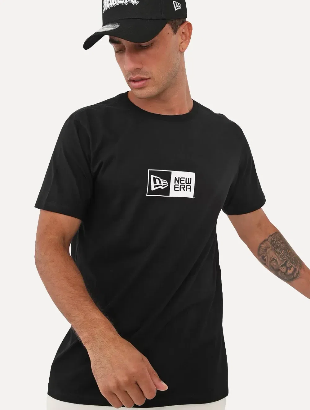 Camiseta New Era Masculina Box Branded Preta