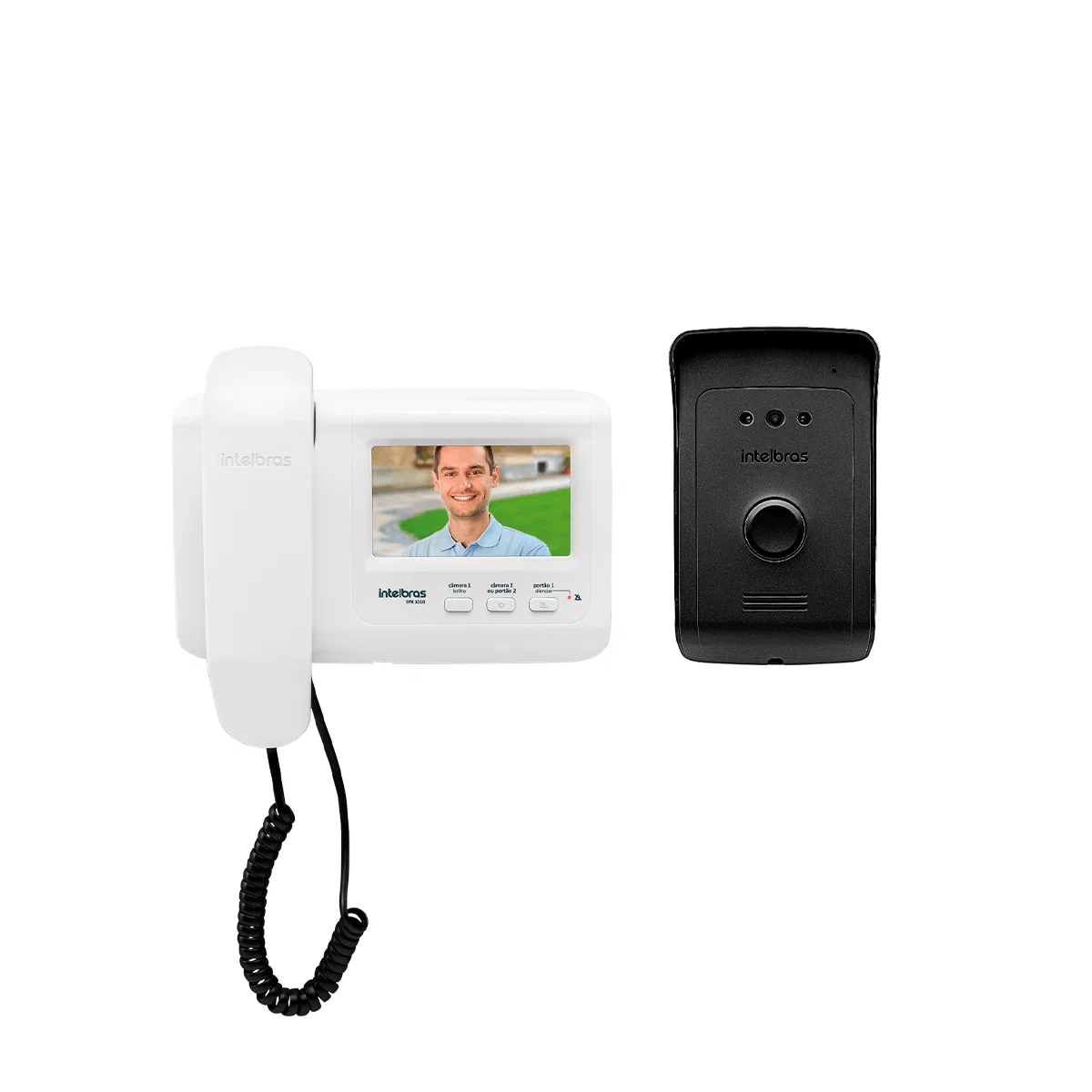 Vídeoporteiro IVR 1010 Intelbras com Alta qualidade de imagem