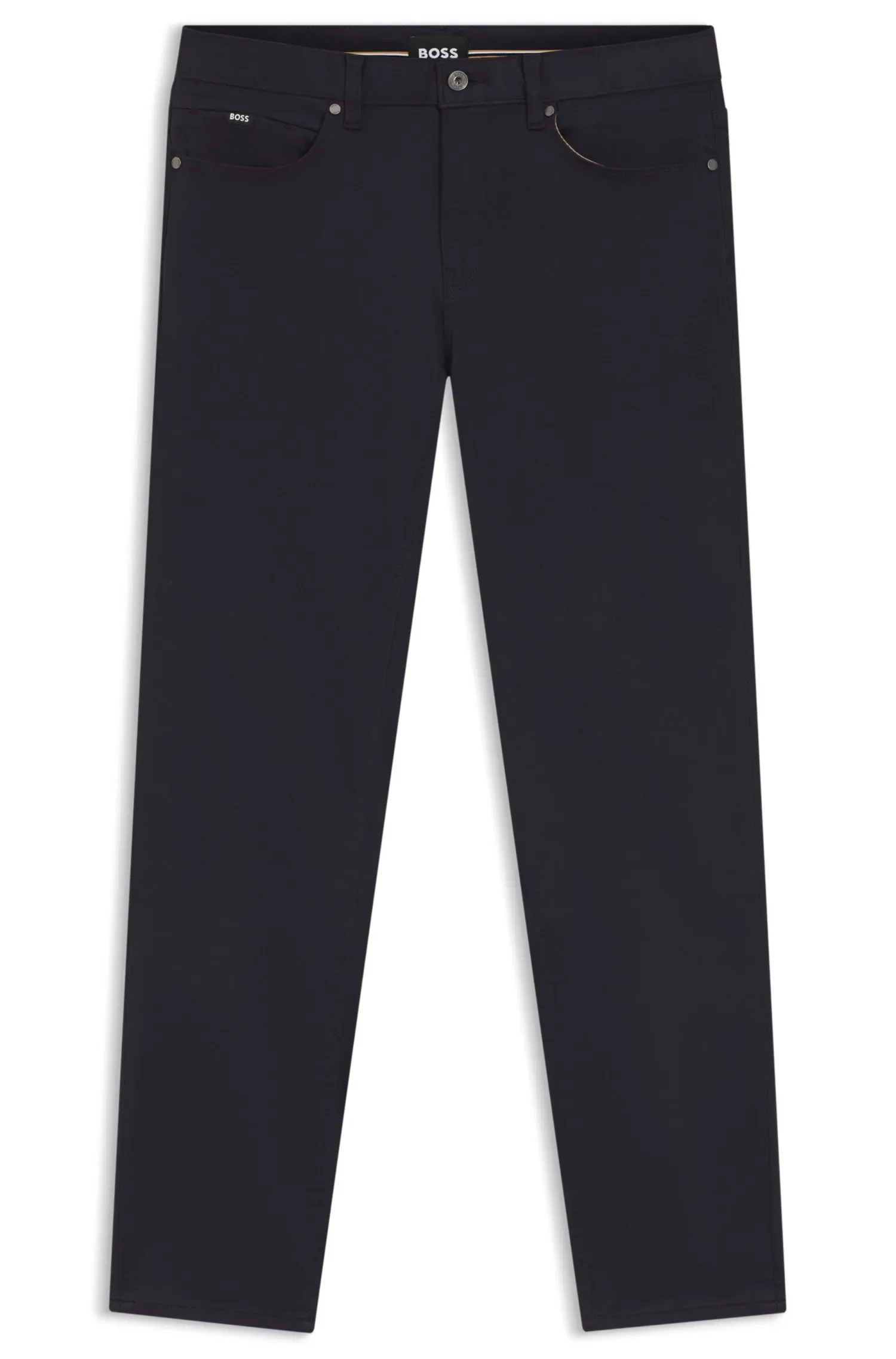 Calça Jeans Slim Fit De Cintura Regular Fit — imagem 1