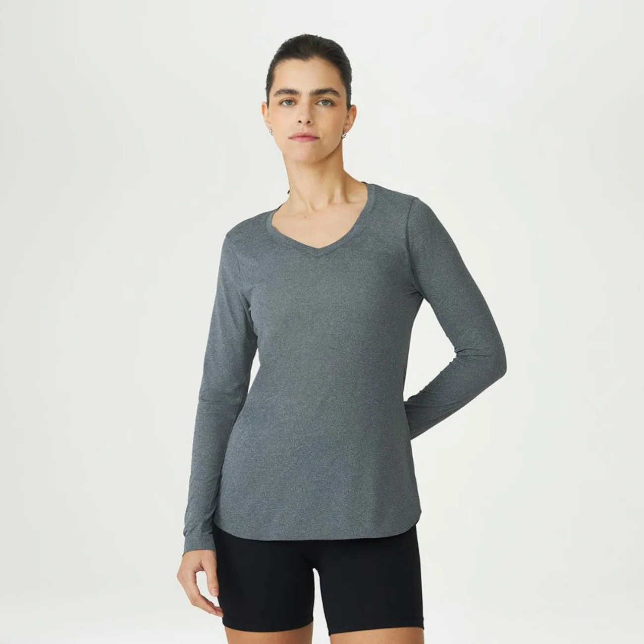 Blusa Manga Longa Fila Easy Training Crepe Flow Feminina