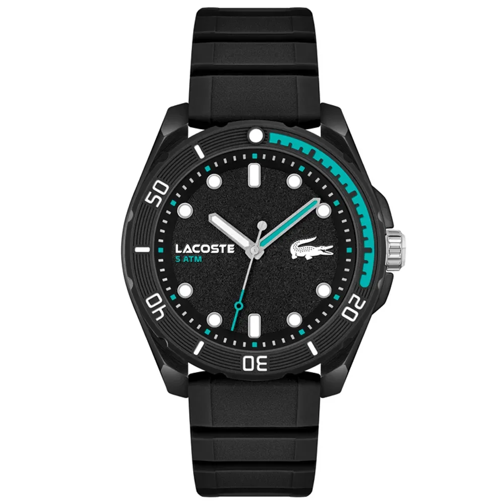 Relógio Lacoste Finn Masculino em Borracha Preta 2011284