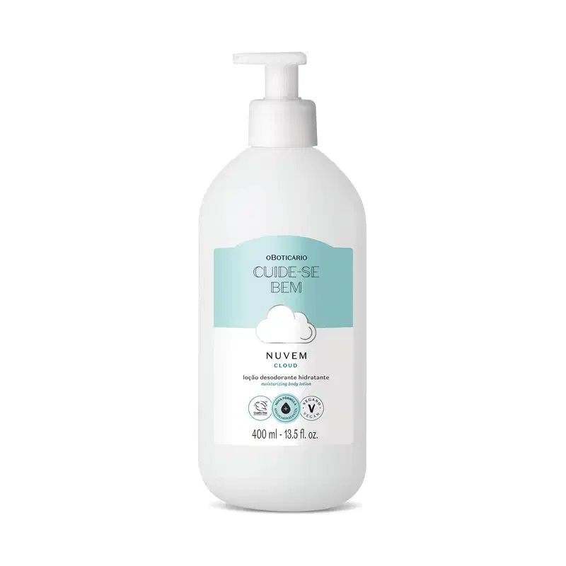 Loção Hidratante Desodorante Corporal Cuide-se bem Nuvem 400ml