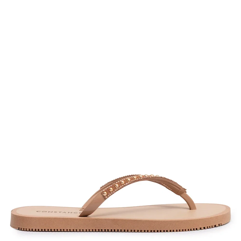 Chinelo Nude Pedraria — imagem 1