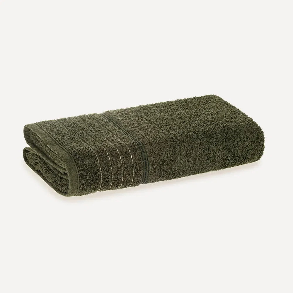 Toalha de Rosto Fio Cardado Bressan Selva / Verde