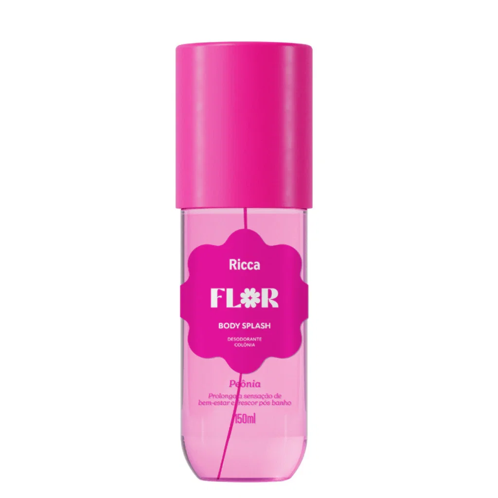 Body Splash Ricca Flor Peônia 150ml
