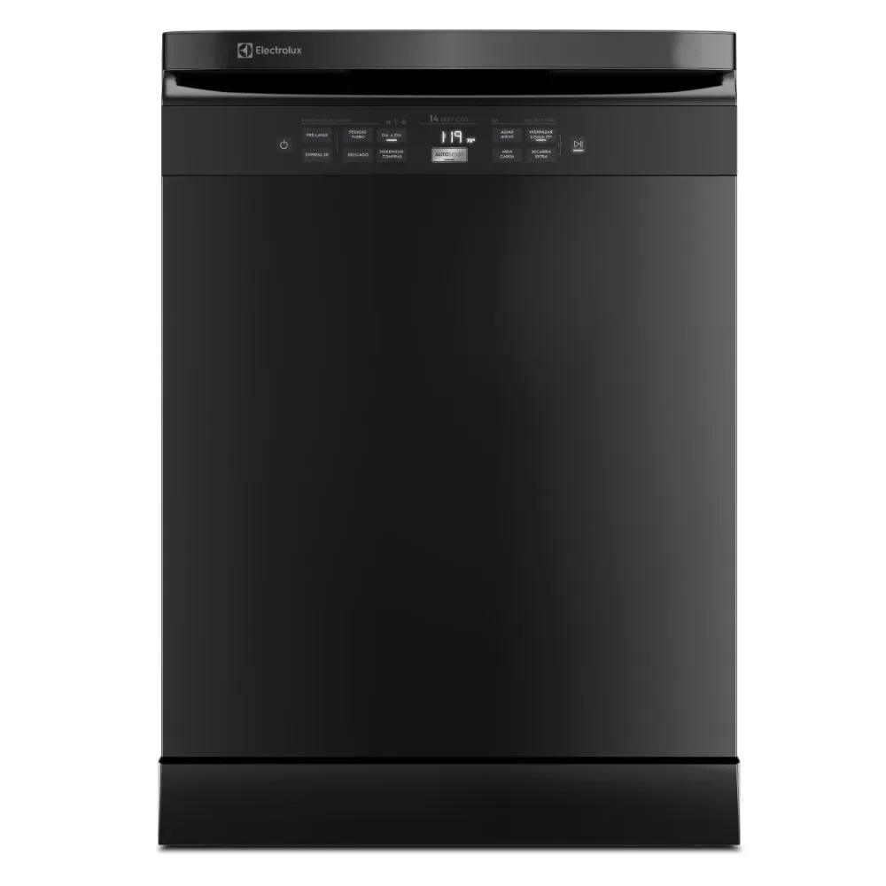 Lava-Louças Electrolux 14 Serviços Preta Experience com Função Higienizar Compras (LL14P) — imagem 1