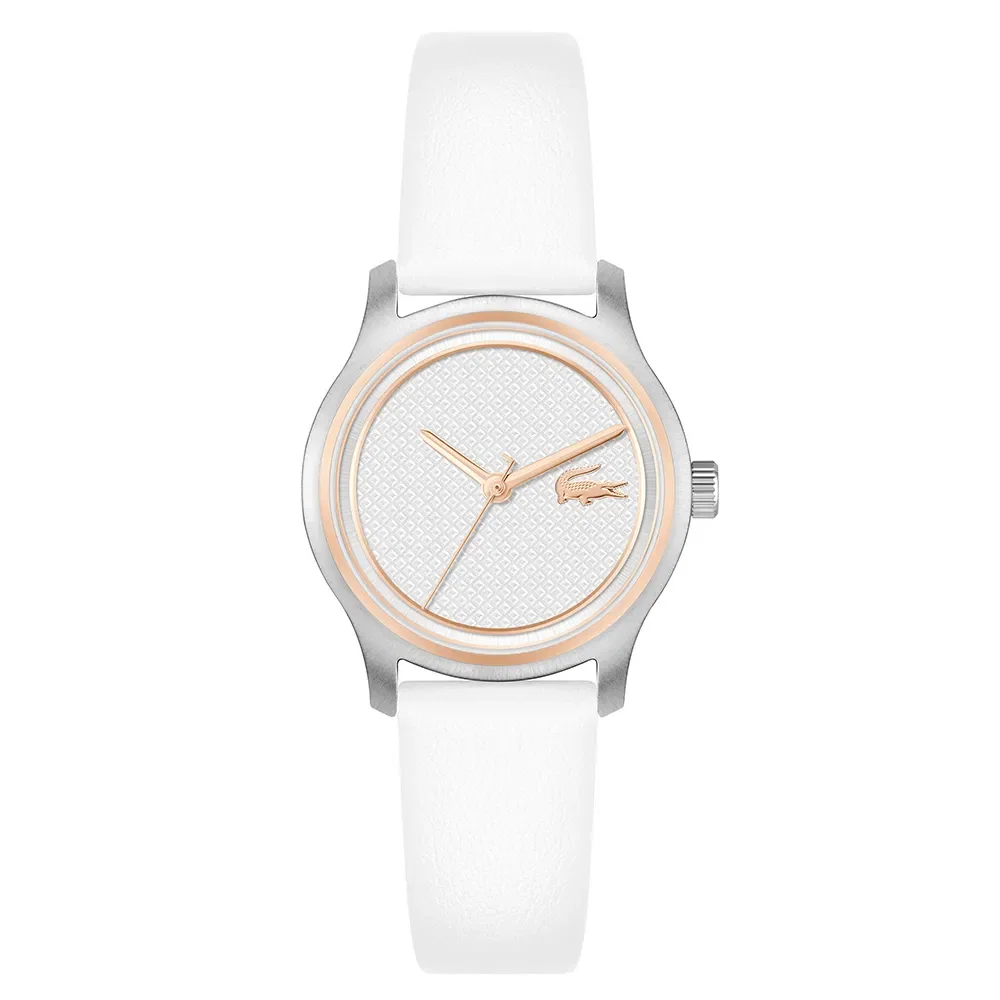 Relógio Lacoste Feminino Couro Branco 2001392