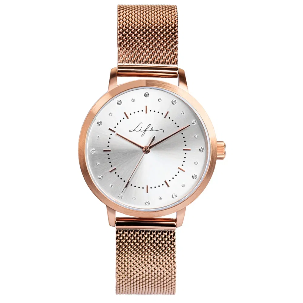 Relógio Life Realizações Feminino Rosé — imagem 1